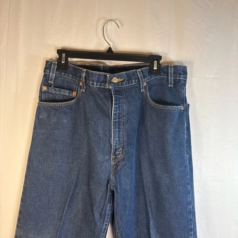 Levi's Men's Straight Blue Jeans 36x 34 Preowned